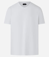 Camiseta Slim – Gola V Branco