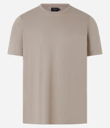 Camiseta Slim Básica – Gola Redonda Bege