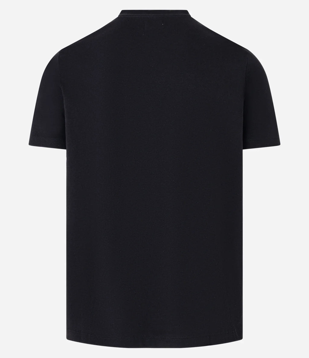 Camiseta Slim – Gola V Preto