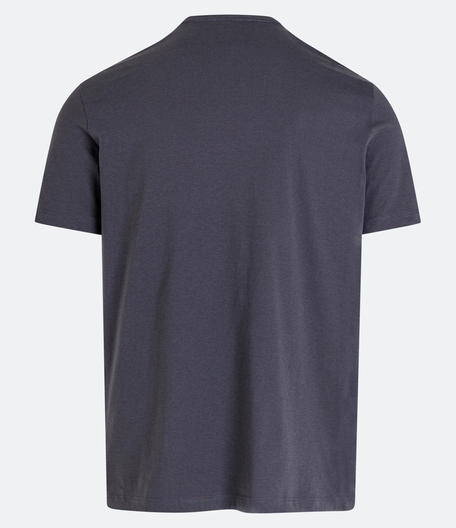 Camiseta Slim Básica – Gola Redonda Chumbo