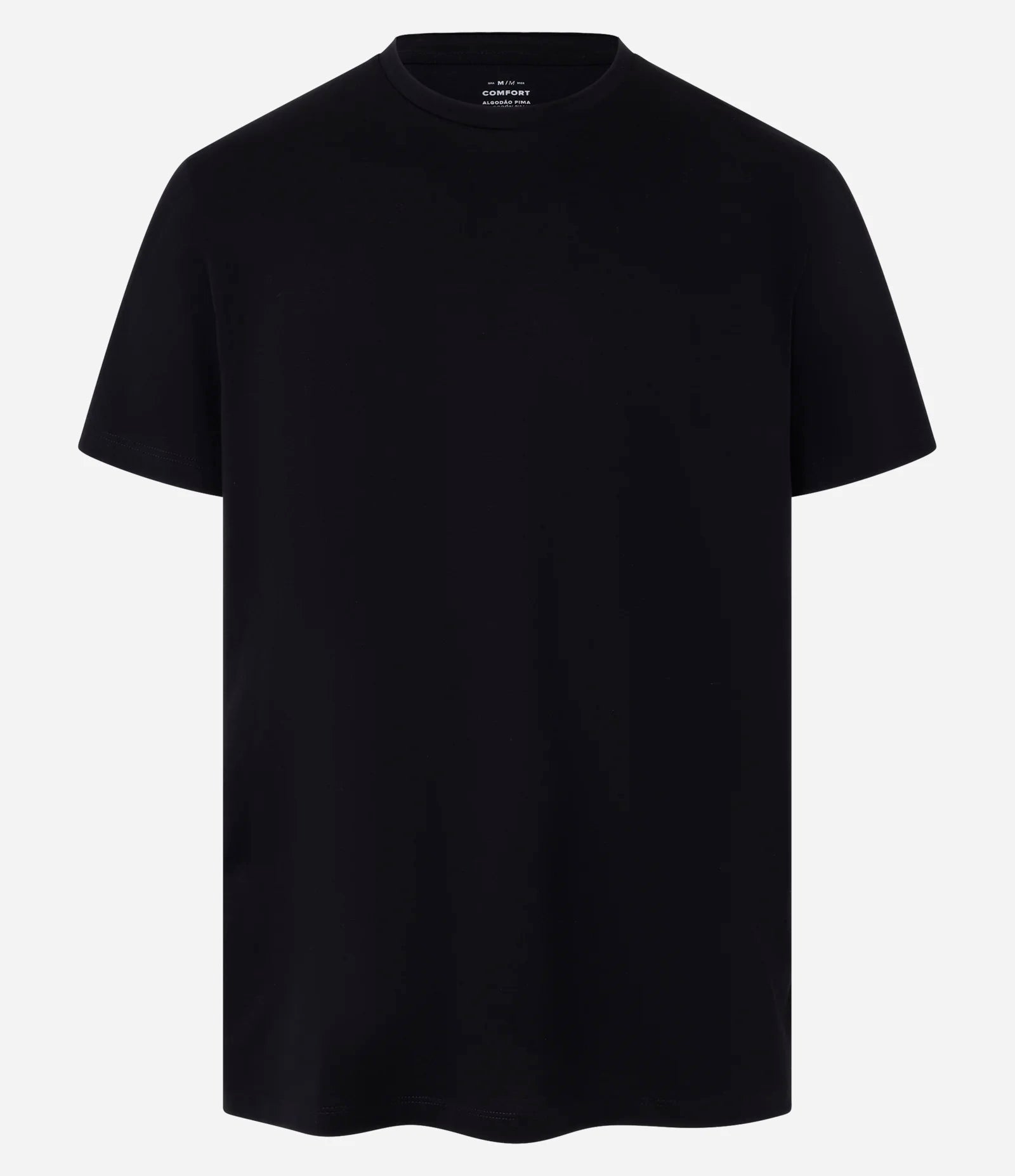Camiseta Comfort – Algodão Pima Preto